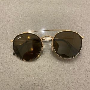 Ray Ban round double bridge sunglasses